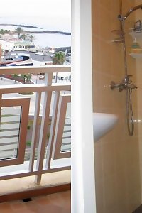 plumper damsel sensually seduces with her forms