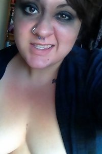 plump plumper woman demonstrating off her curvaceous body in a visually-stunning posture